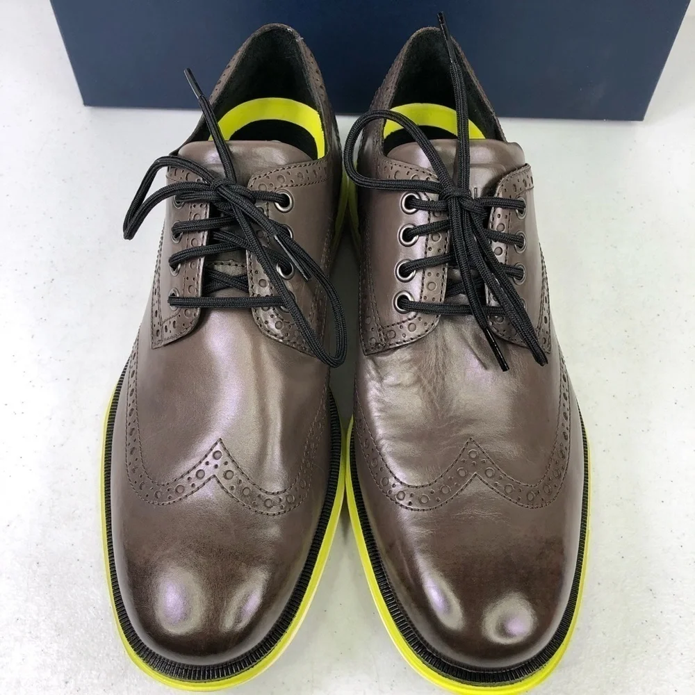 Cole Haan Original Grand Lux Wingtip Oxford Dress Shoes